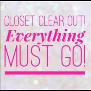 Closing Closet!! ASAP!! Make an Offer!!